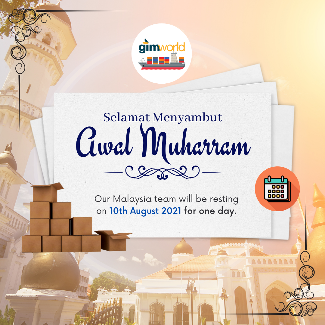 10/8 Awal Muharram Malaysia Public Holiday Notice